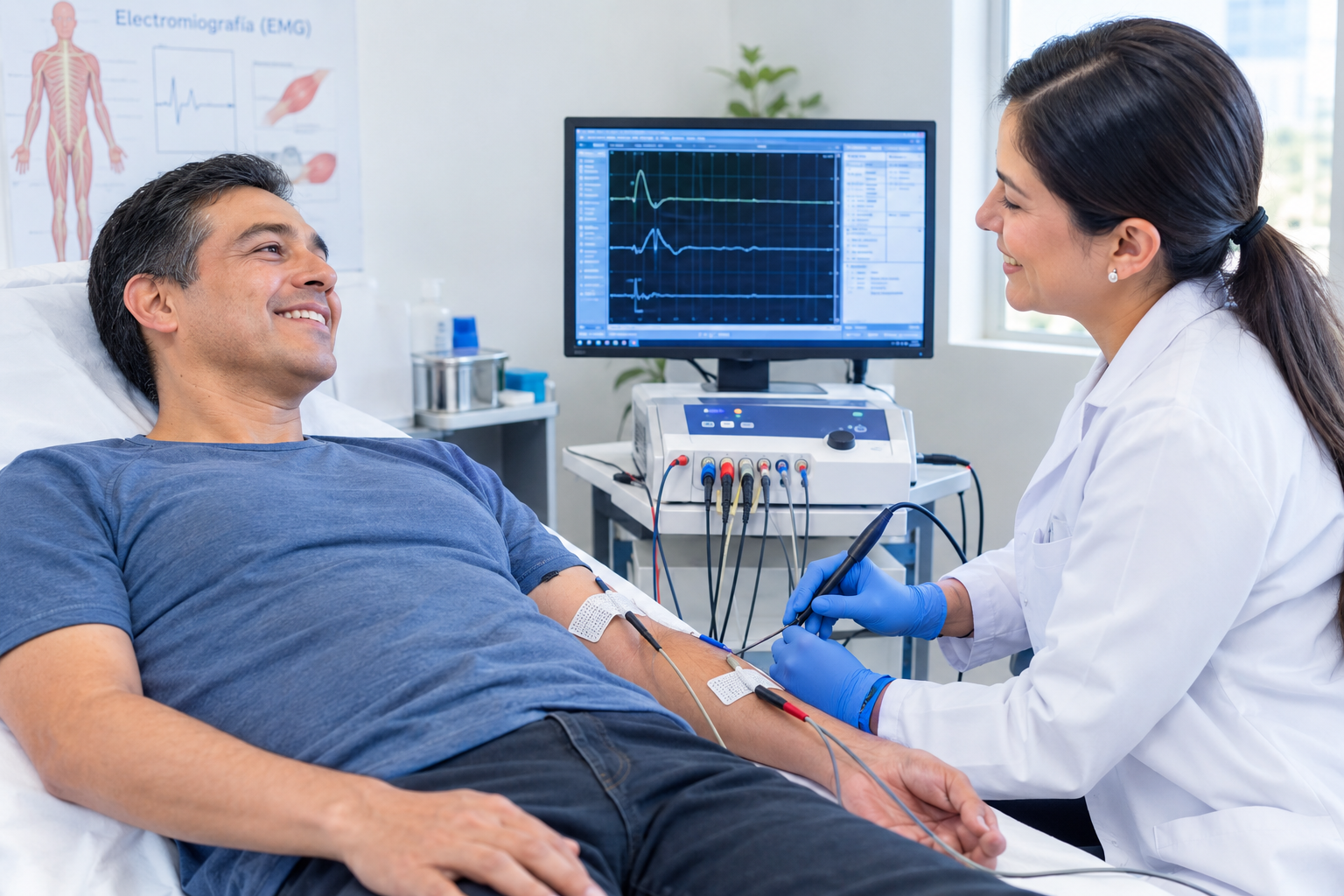 Exámenes de Electromiografia